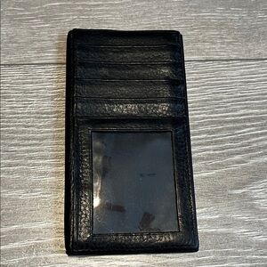 Stone Mountain Accessories Black Leather Wallet